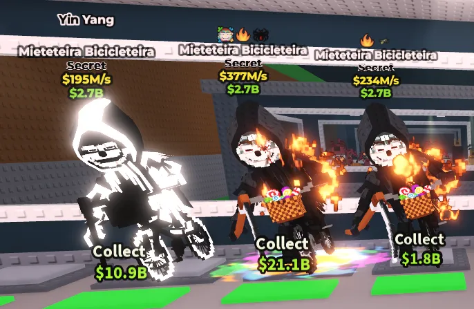  Mieteteira Bicicleteira 377M/s 💎 Instant Delivery 🎃 Steal A Brainro